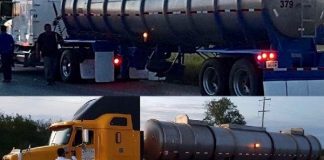 Cruzan cuatro pipas con hidrocarburo ilegal por el Puente Internacional los indios