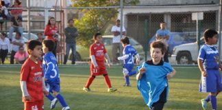 Arranca torneo de futbol de parques de Bienestar.