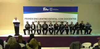 Concluye SET primera fase del Encuentro Estatal con Docentes para Accionar el MET