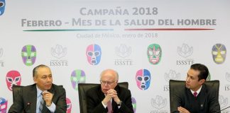 ENCABEZA ISSSTE LA ESTRATEGIA “FEBRERO, MES DE LA SALUD DEL HOMBRE 2018”