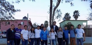 Jóvenes Tamaulipas se une a la recuperación de espacios públicos en Matamoros.