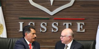 TOMA PROTESTA FLORENTINO CASTRO COMO DIRECTOR GENERAL DEL ISSSTE