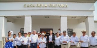 Entregan una Casa de Cultura en Estación Manuel