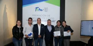 Premian a ganadores del concurso estatal de canto Volver a Empezar