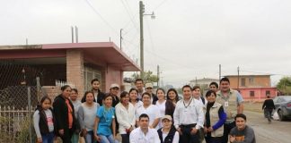 Participa Jóvenes Tamaulipas en brigada de afiliación al Seguro Popular en Nuevo Laredo