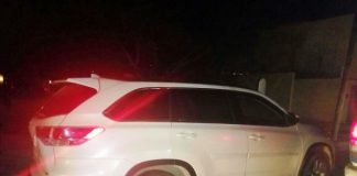 Agentes de la SSP asegura camioneta con reporte de robo