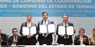 Acuerda Gobierno de Tamaulipas simplificar trámites para incentivar crecimiento