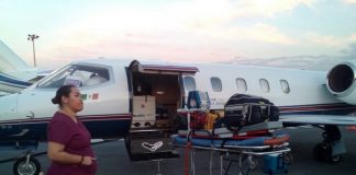 Traslada Estado a menor a Hospital en Galveston