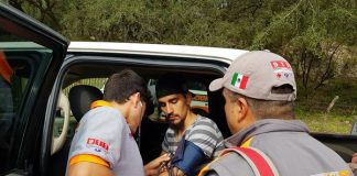 Rescata Protección Civil Nuevo León a persona extraviada en el Parque Natural La Estazuela