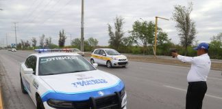Tránsito y Vialidad de Reynosa, invitan a respetar límites de velocidad.