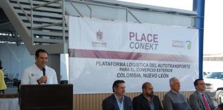 Inauguran parador para transporte de carga en Puente Fronterizo Colombia