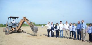 Arranca Gobierno del Estado y Sebien construcción de Unidad Deportiva en Nueva Ciudad Guerrero.