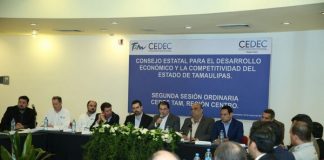 Presenta CEDEC proyectos empresariales para el centro de Tamaulipas