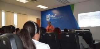 Imparte Conferencia a personal femenino de la SSP