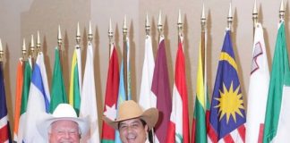 Asiste gobernador de Tamaulipas a evento internacional de ganadería en Houston, Tx