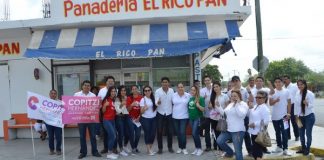 DIA ESPECIAL EN VALLEHERMOSO PARA COPITZI HERNANDEZ SUMANDO MÁS Y MAS PREFERENCIAS EN SU CAMPANA POR EL TERCER DISTRITO