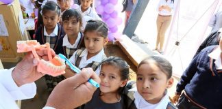 Inicia Secretaría de Salud Primera Semana Nacional de Salud Bucal 2018