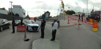 INSTALAN VIALETAS REFLECTIVAS EN TRAMO CARRETERO REYNOSA-RIO BRAVO