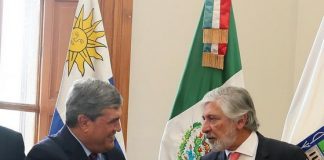 Recibe Gobernador visita de Embajador de Uruguay en México