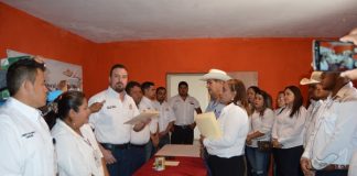 SE OFICIALIZA ANTE EL INE LA CANDIDATURA DE LA MAESTRA ROSA MARIA COSTANTE ALVARADO COMO ABANDERADA PRIISTA A LA PRESIDENCIA MUNICIPAL DE CRUILLAS