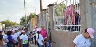 EXCELENTE JORNADA DE CAMPAÑA DE COPITZI HERNANDEZ EN RIO BRAVO