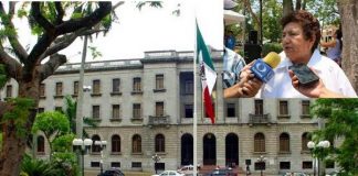 A MAGDA PERAZA SE LE DEMORONA EL PALACIO MUNICIPAL DE TAMPICO.