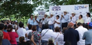 Todo el respaldo a productores de Llera: Cabeza de Vaca