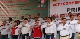 CELEBRAN EN MATAMOROS EL 132 AVO. ANIVERSARIO DEL DIA INTERNACIONAL DEL TRABAJO