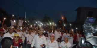CANDIDATOS DEL PRI RECORREN LA COLONIA VICTORIA CARDENISTA Y EL FRACCIONAMIENTO RIVERAS DEL BRAVO