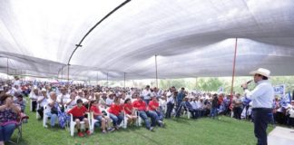 Convoca Cabeza de Vaca a un Frente Común por la paz, educación y la salud