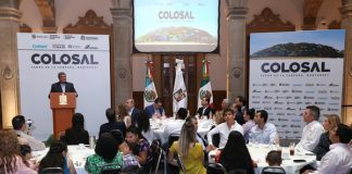 Impulsan con mural Colosal reconstrucción del tejido social