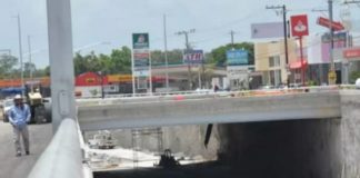 Por concluir construcción del paso inferior vehicular San Pedro, en Tampico.