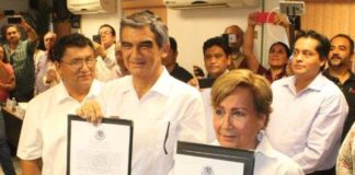 Da INE triunfo a Américo Villareal, como senador.