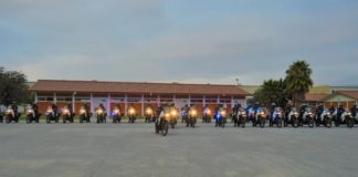 Da Gobierno Independiente banderazo a grupo táctico motorizado