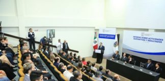 Rinde informe de actividades fiscal anti corrupción