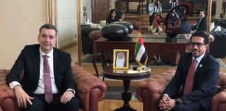 Sostiene NL encuentro con el Embajador de Emiratos Árabes Unidos