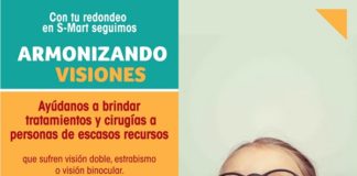 DIF Tamaulipas y S-Mart invitan a redondear en beneficio de las personas con estrabismo