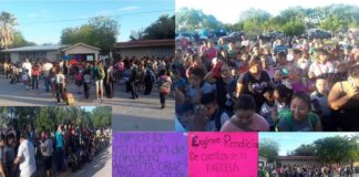 PADRES DE FAMILIA DE “ALFREDO V. BONFIL” EXIGEN DESTITUCIÓN DE LA DIRECTORA DE ESCUELA 20 DE MAYO