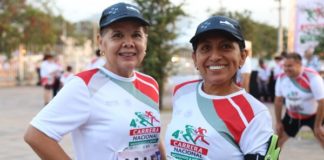 Participan más de mil 500personas en la carrera Moviendo a México por tu salud