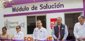 Llevan Módulos de Solución de “Fomerrey Contigo” a Alianza Real