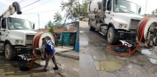 Saneado y funcionando drenaje en sector de Fuentes Sección Lomas