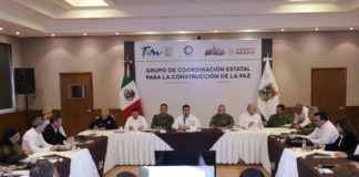 Se instala en Tamaulipas Grupo de Coordinación para la Construcción de la Paz