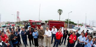 MUNICIPIO DE VALLE HERMOSO,RECIBE EN DONACIÓN UNIDAD DE BOMBEROS.