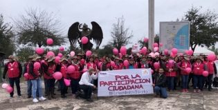 Dan banderazo a ejército rosa