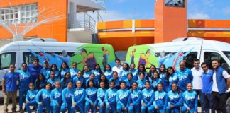 Atletas listos para estatal de Gimnasia Artística.