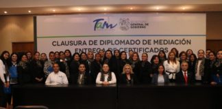Concluye Diplomado de mediación para la Barra de Abogadas