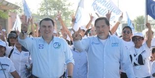 ¡Trabajamos para arrasar el 2 de junio! coinciden Alberto Lara y Gerardo Peña