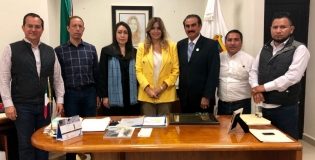 Se reúne dirigencia de Canaco con Ayuntamiento de Reynosa.