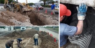 Concluye COMAPA rehabilitación de colector en Parque Industrial del Norte