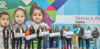 Somos un gobierno protector de la infancia y de las familias tamaulipecas: Mariana Gómez.